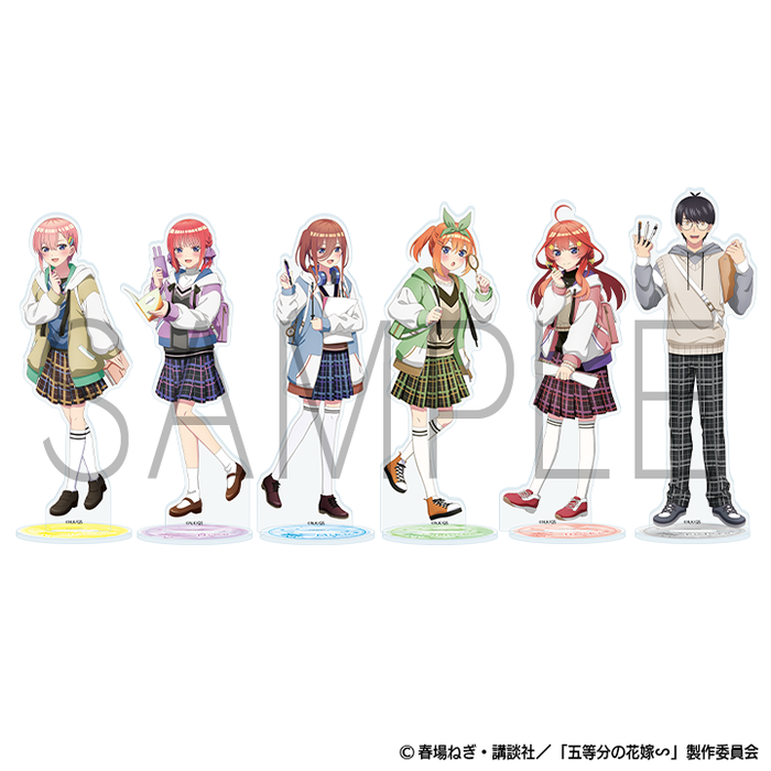 五等分の花嫁 ナガスパ アクスタ コンプリート 五等分の花嫁 ナガシマスパーランド