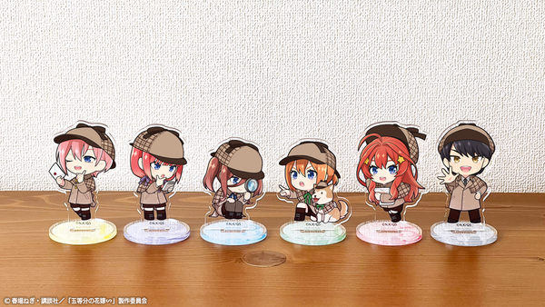 五等分の花嫁 ナガスパ アクスタ コンプリート 五等分の花嫁∽ ナガシマスパーランド