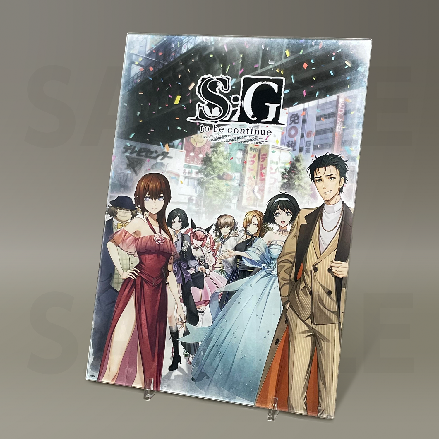 STEINS；GATE キャンバスアート C 牧瀬紅莉栖 漆原るか フェイリス