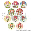 五等分の花嫁∽ 青柳総本家 トレーディング缶バッジ 10個入BOX