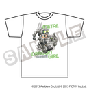 城とドラゴン メタドラガールTシャツ