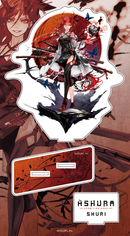 ビッグアクリルフィギュア クイズRPG 魔法使いと黒猫のウィズ／ASHURA:VERMILION EDGE シュリ