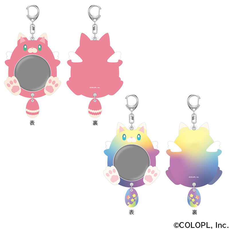 白猫プロジェクト夏祭り2025 星たぬき缶バッジホルダー