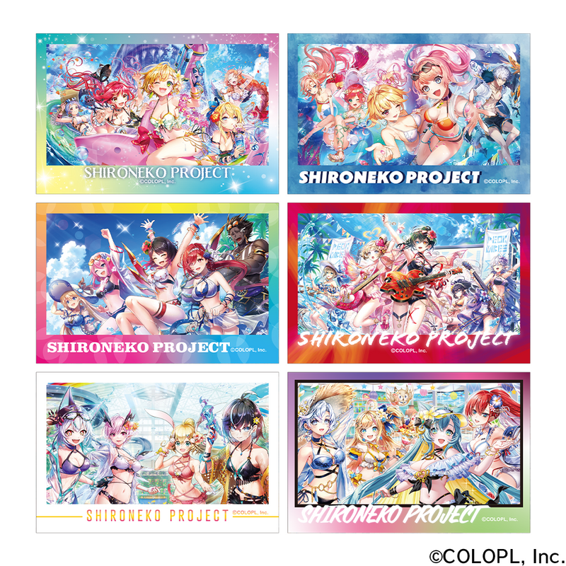 白猫プロジェクト夏祭り2025 ランダムスクエアマグネット（6種）