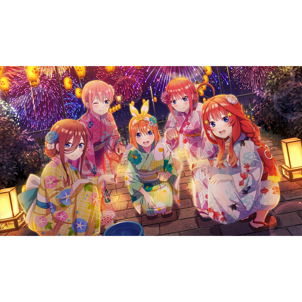 PS4】五等分の花嫁 ごとぱずストーリー 豪華イラスト画集 五つ子