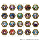 白猫プロジェクト NEW WORLD'S バレンタイン&ホワイトデー2023 トレーディングホログラム六角形缶バッジ